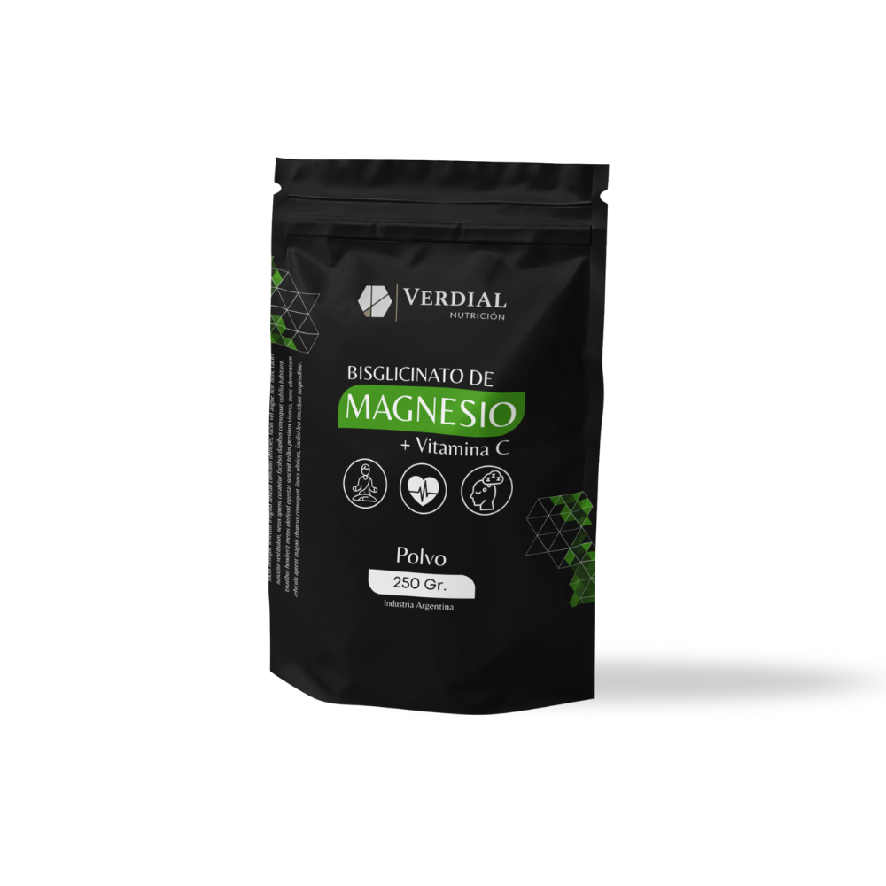 Bisglicinato de Magnesio 250g Bisglicinato de Magnesio en Polvo 250 Gramos - Imagen 1